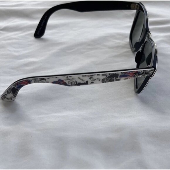 Ray-Ban Men’s Original Wayfarer Rare Special Series London Print Sunglasses RARE - Picture 6 of 16